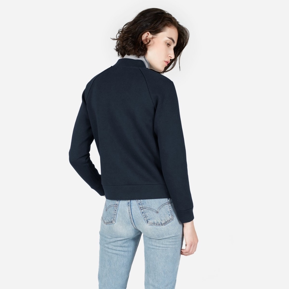 [SOLD] NWT Everlane Fleece Bomber  | L (8 - 10) - Picture 4 of 5